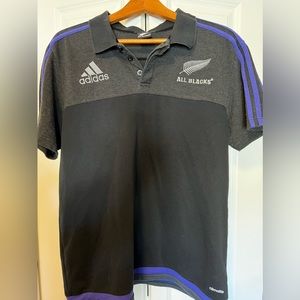 New Zealand All Blacks Adidas Climalite Polo